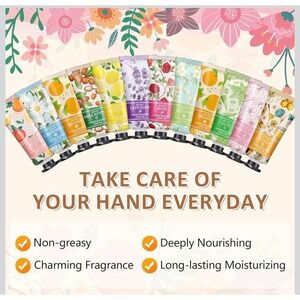 Besnel Mini Hand Lotion Multi Natural Fragrant Plant Essence Stocking Stuffers